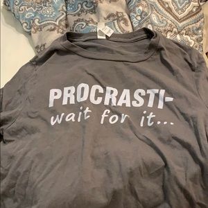 Procrastination T-shirt
